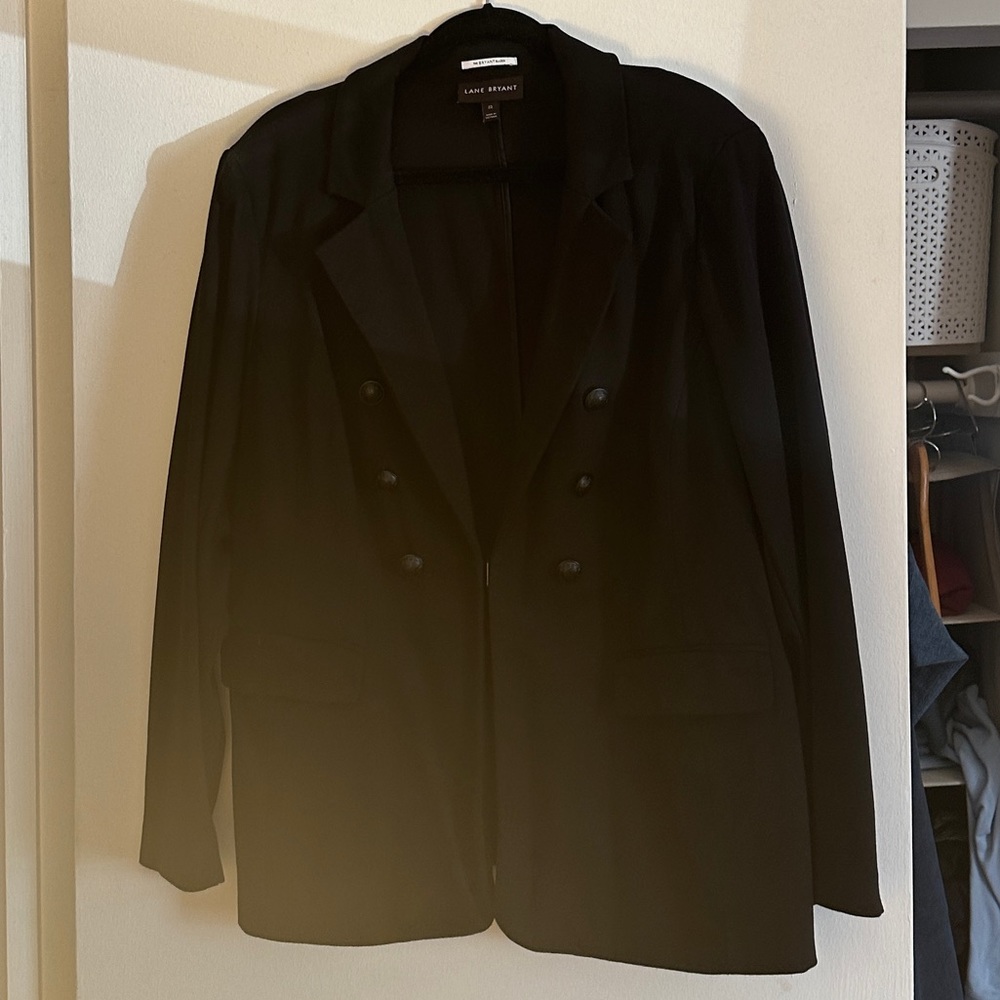 Lane Bryant black blazer